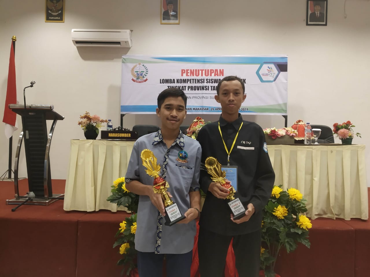 Juara 3 Lomba IT Network System Administration Sulawesi Selatan